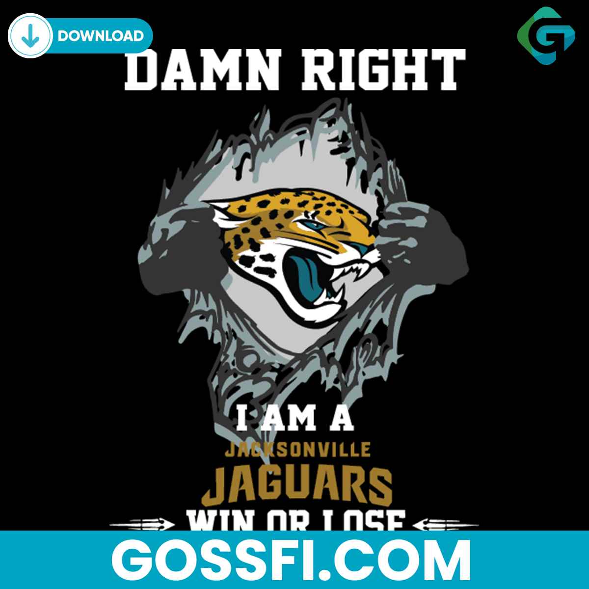 damn-right-i-am-a-jacksonville-jaguars-win-or-lose-svg