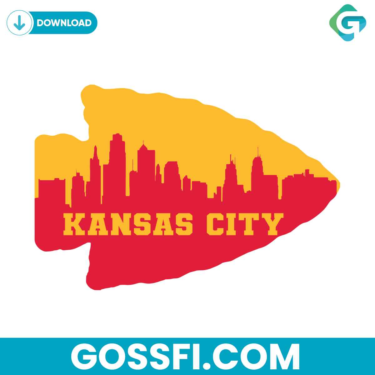 kansas-city-chiefs-skyline-logo-svg