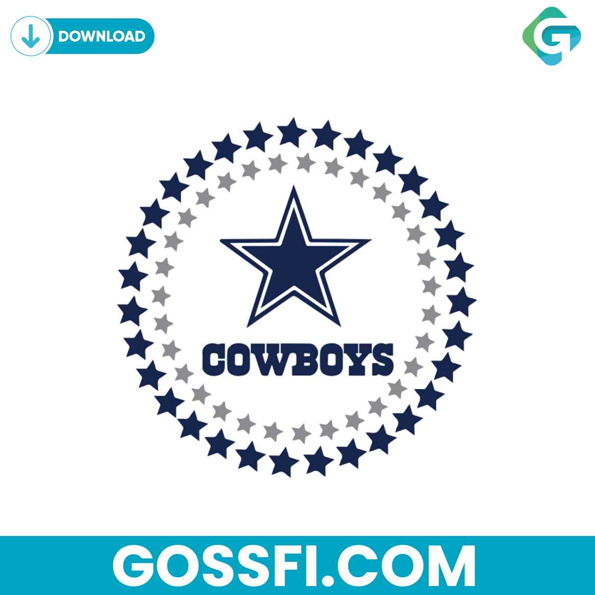 dallas-cowboys-star-svg-digital-download