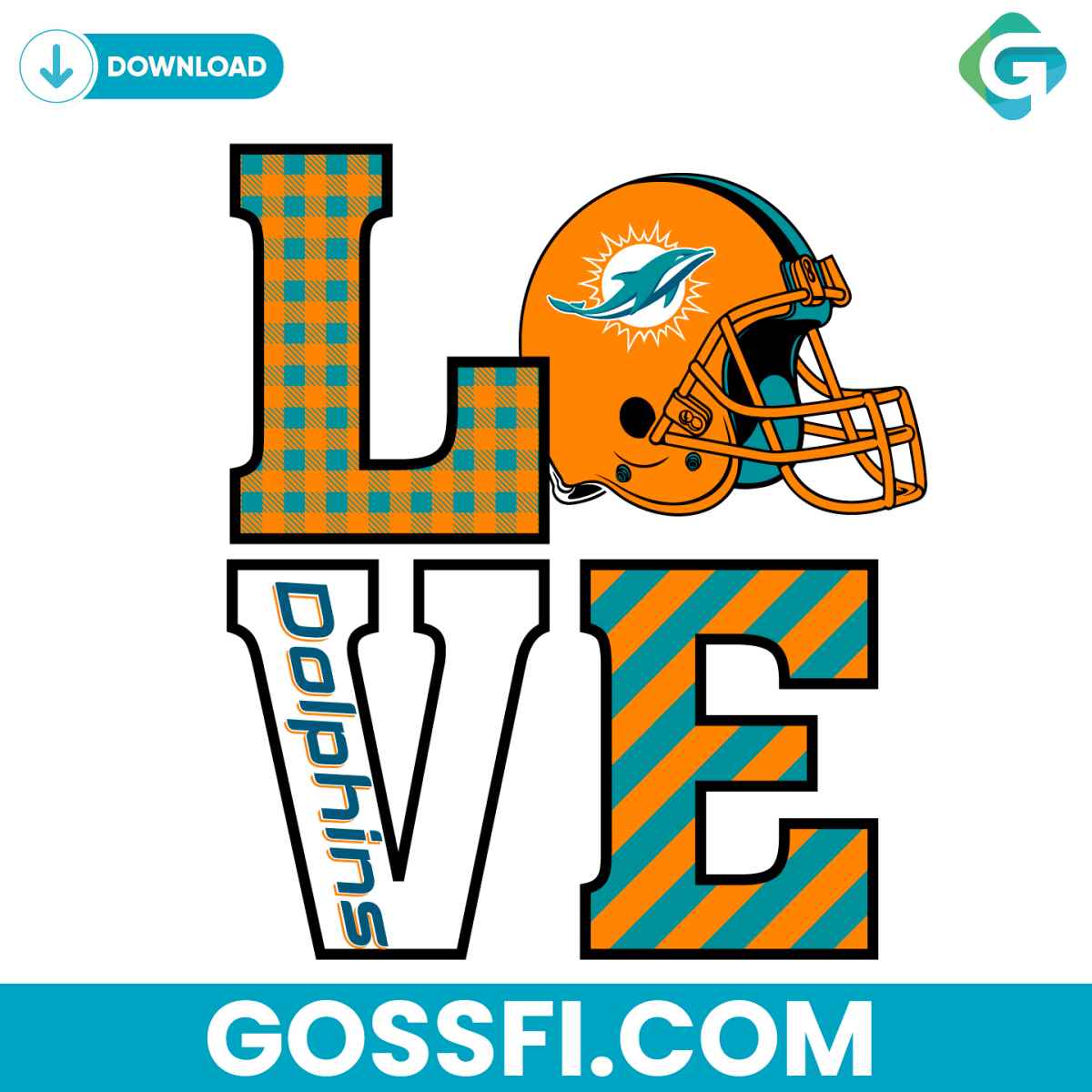 love-miami-dolphins-svg-digital-download