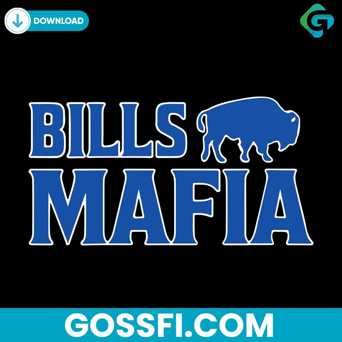 bills-mafia-football-team-nfl-svg-digital-download