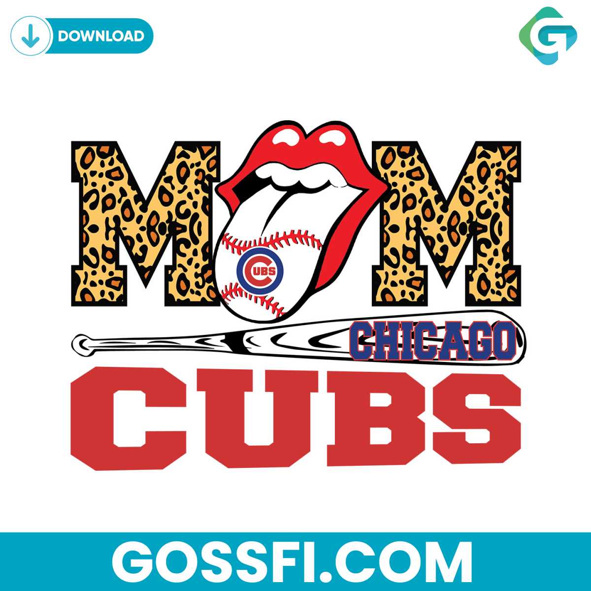 chicago-cubs-mom-baseball-svg-digital-download