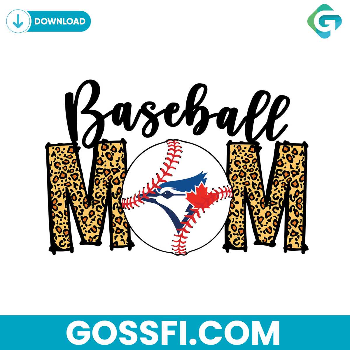 toronto-blue-jays-baseball-mom-svg-digital-download