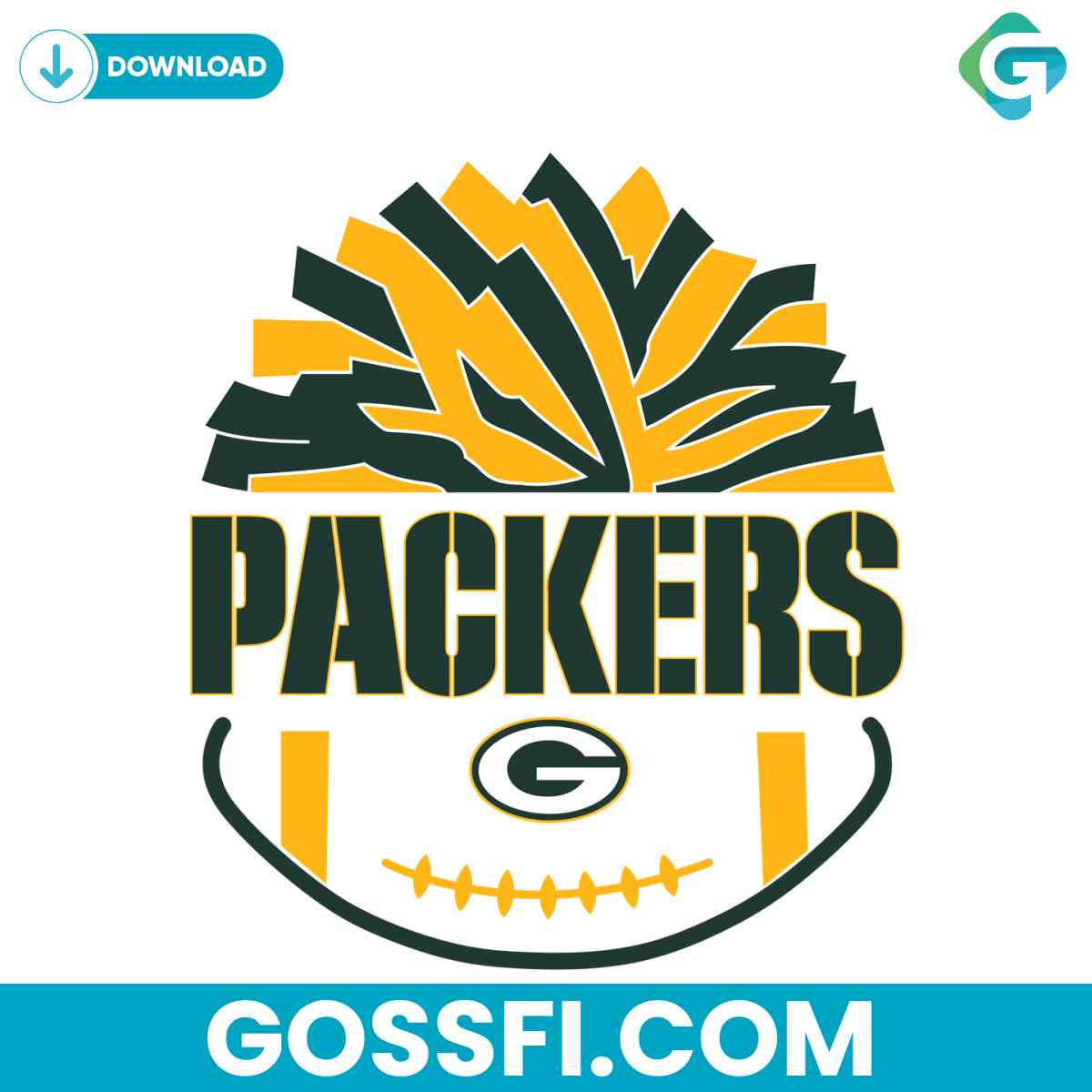 green-bay-packers-nfl-football-svg