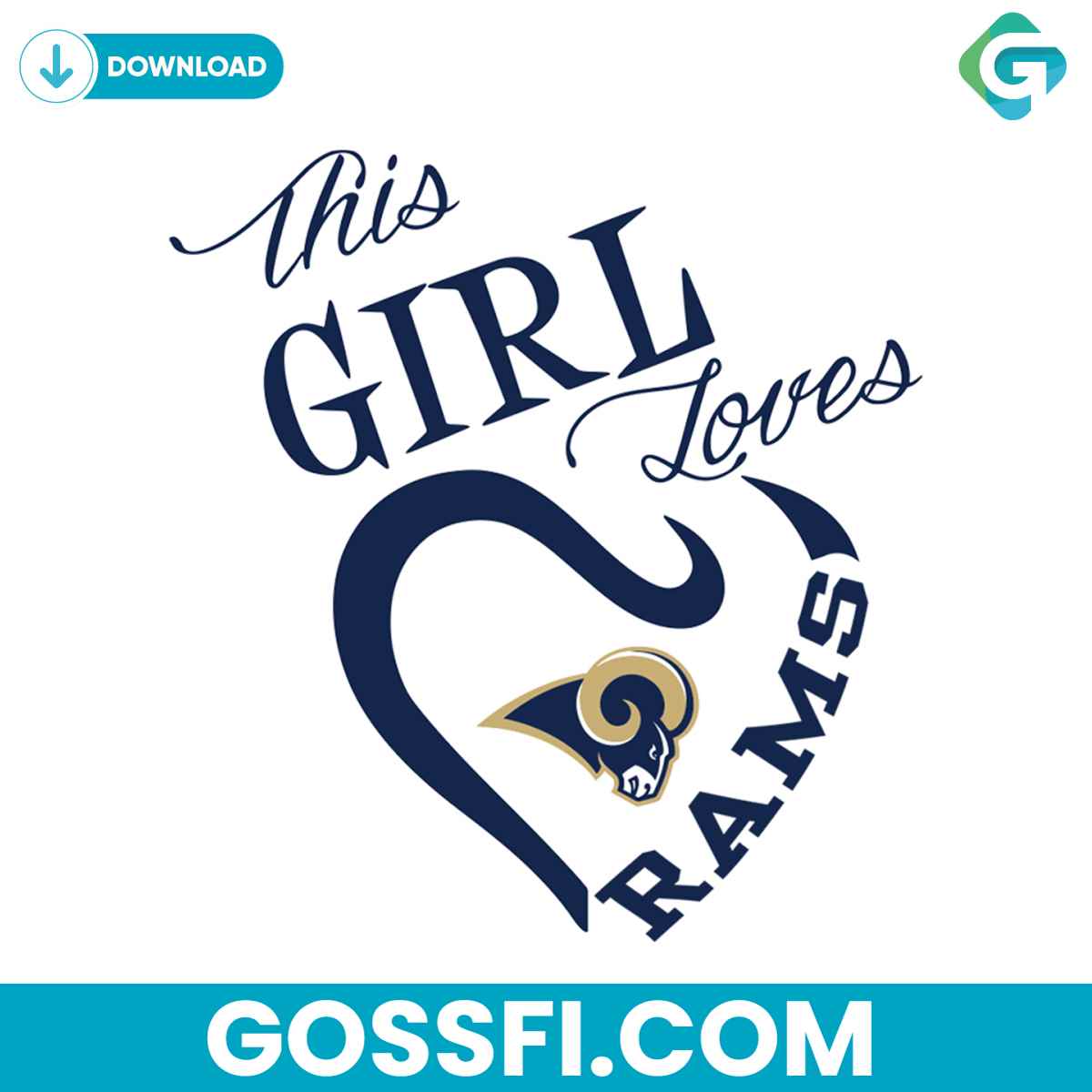 this-girl-loves-rams-heart-logo-svg