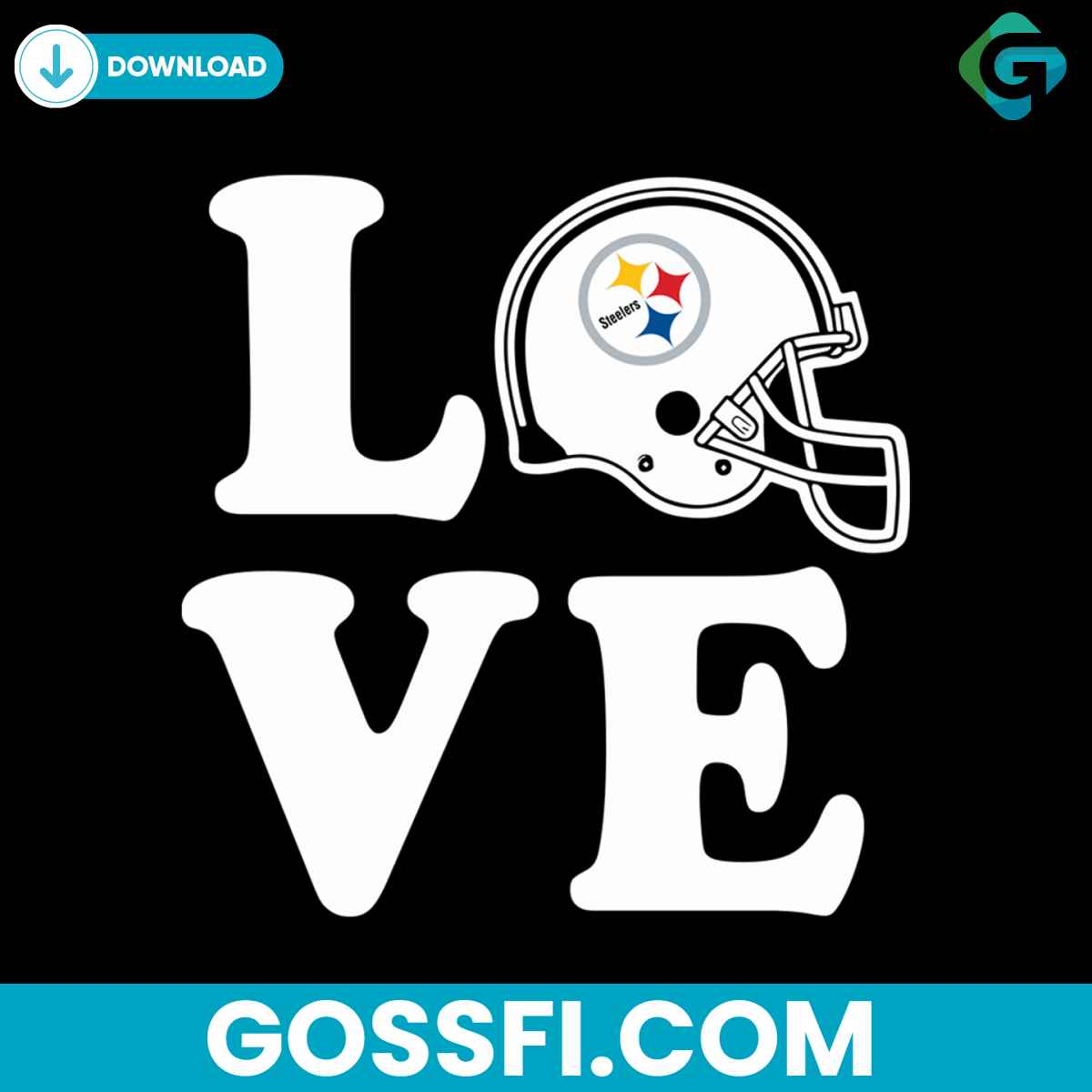 love-helmet-pittsburgh-steelers-svg-digital-download