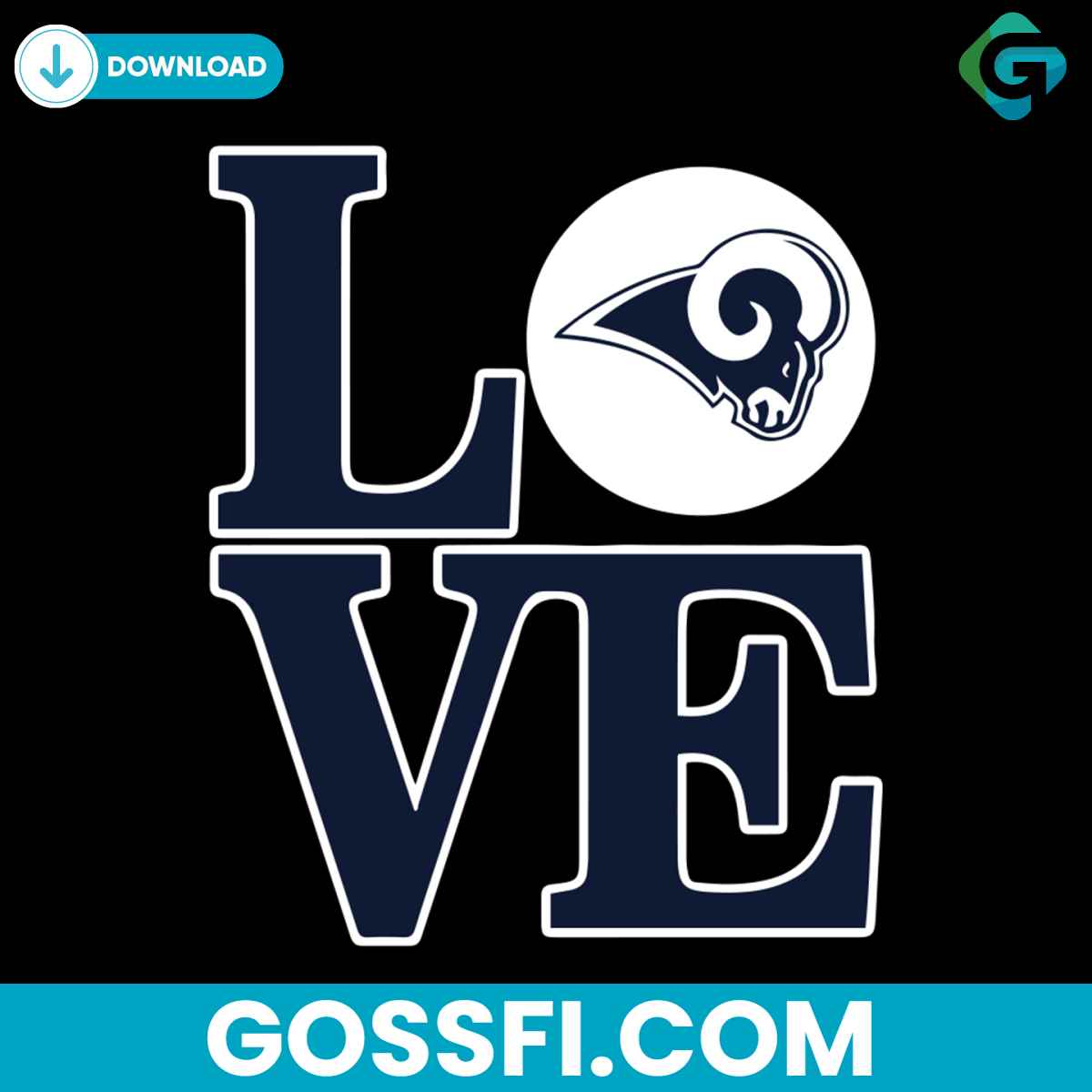 love-los-angeles-rams-svg-cricut-digital-download