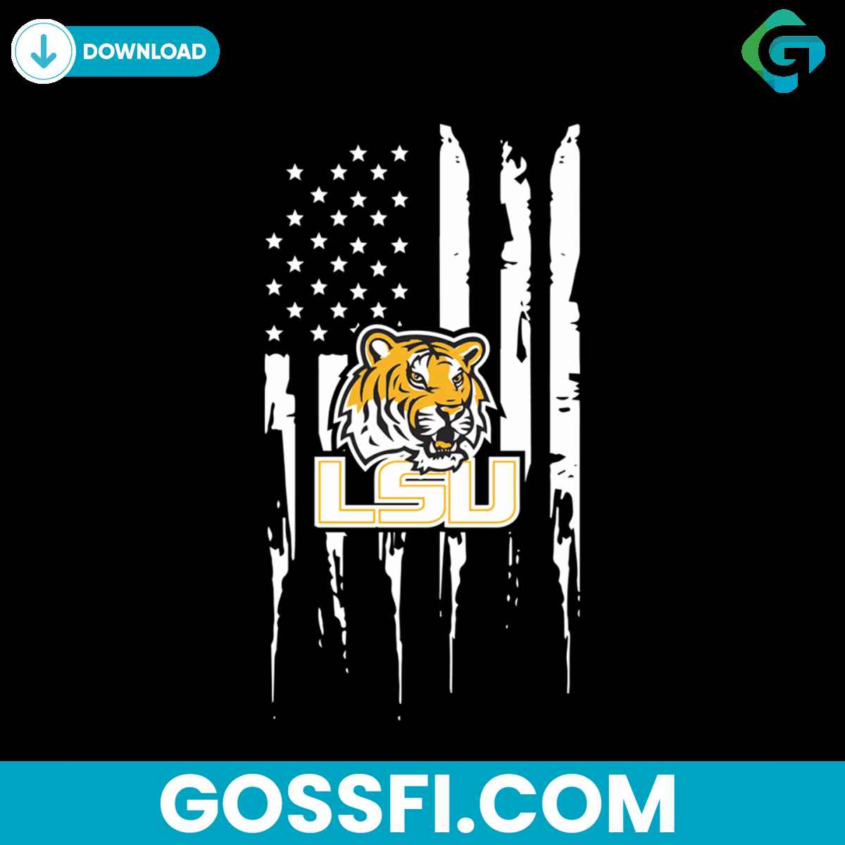 flag-lsu-tigers-football-svg-digital-download