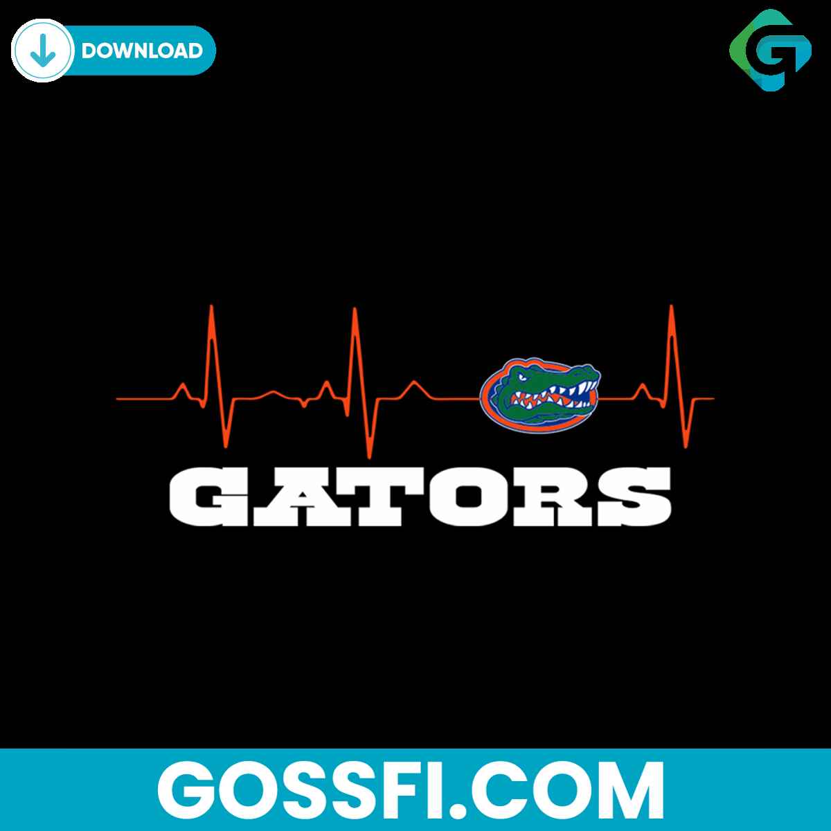 florida-gators-heartbeat-svg-digital-download