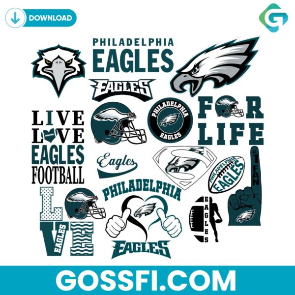 philadelphia-eagles-football-bundle-nfl-team-svg