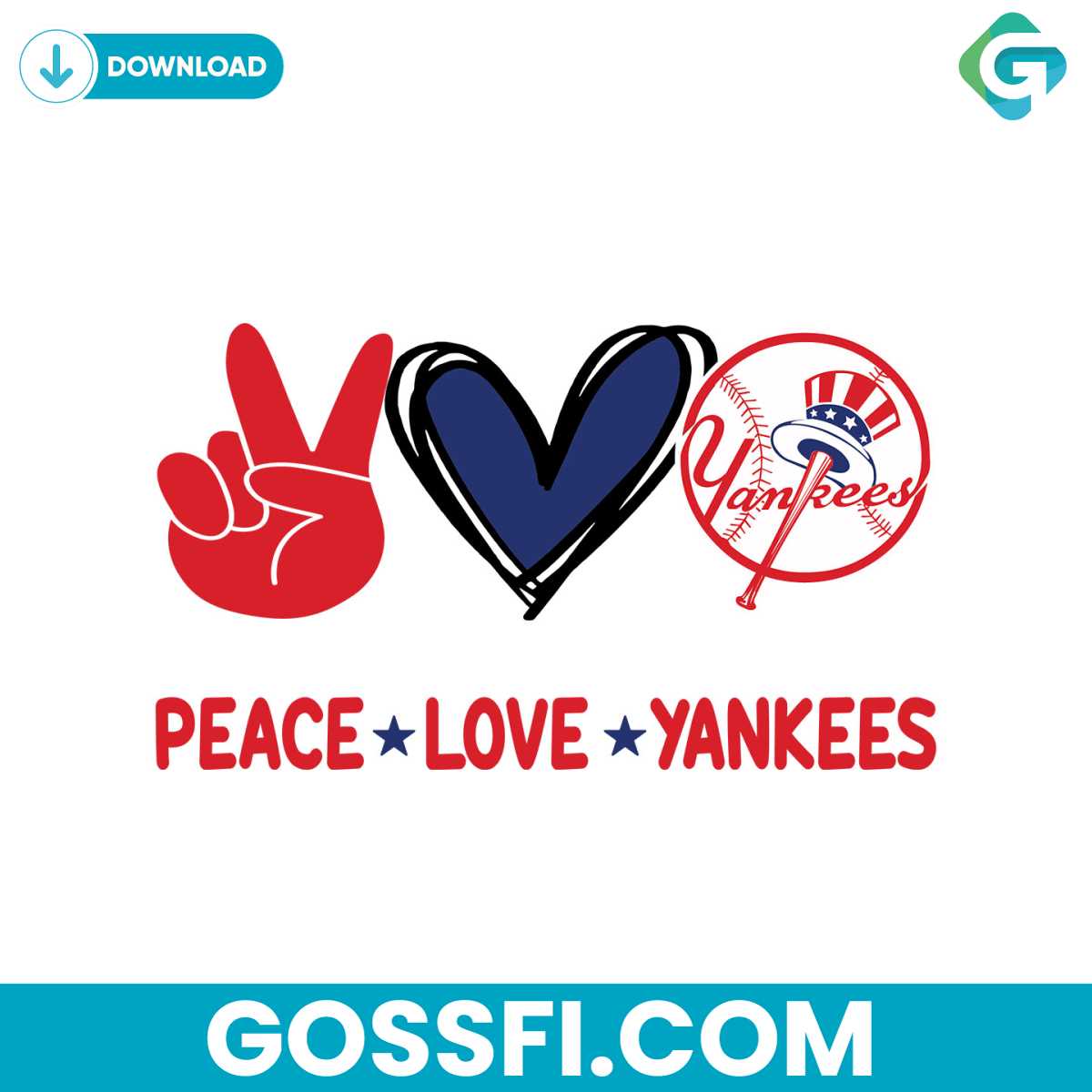 peace-love-yankees-svg-digital-download