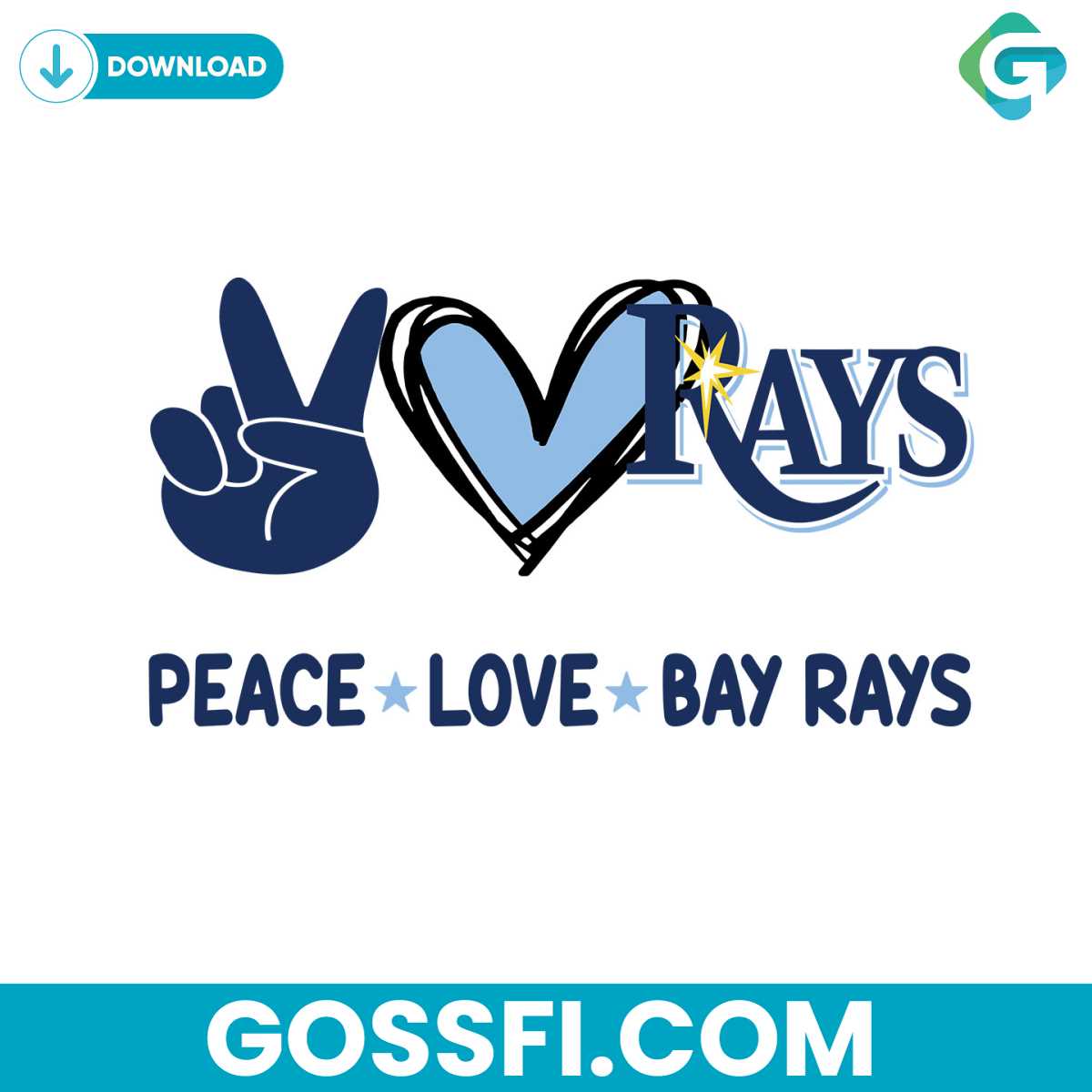 peace-love-bay-rays-svg-digital-download