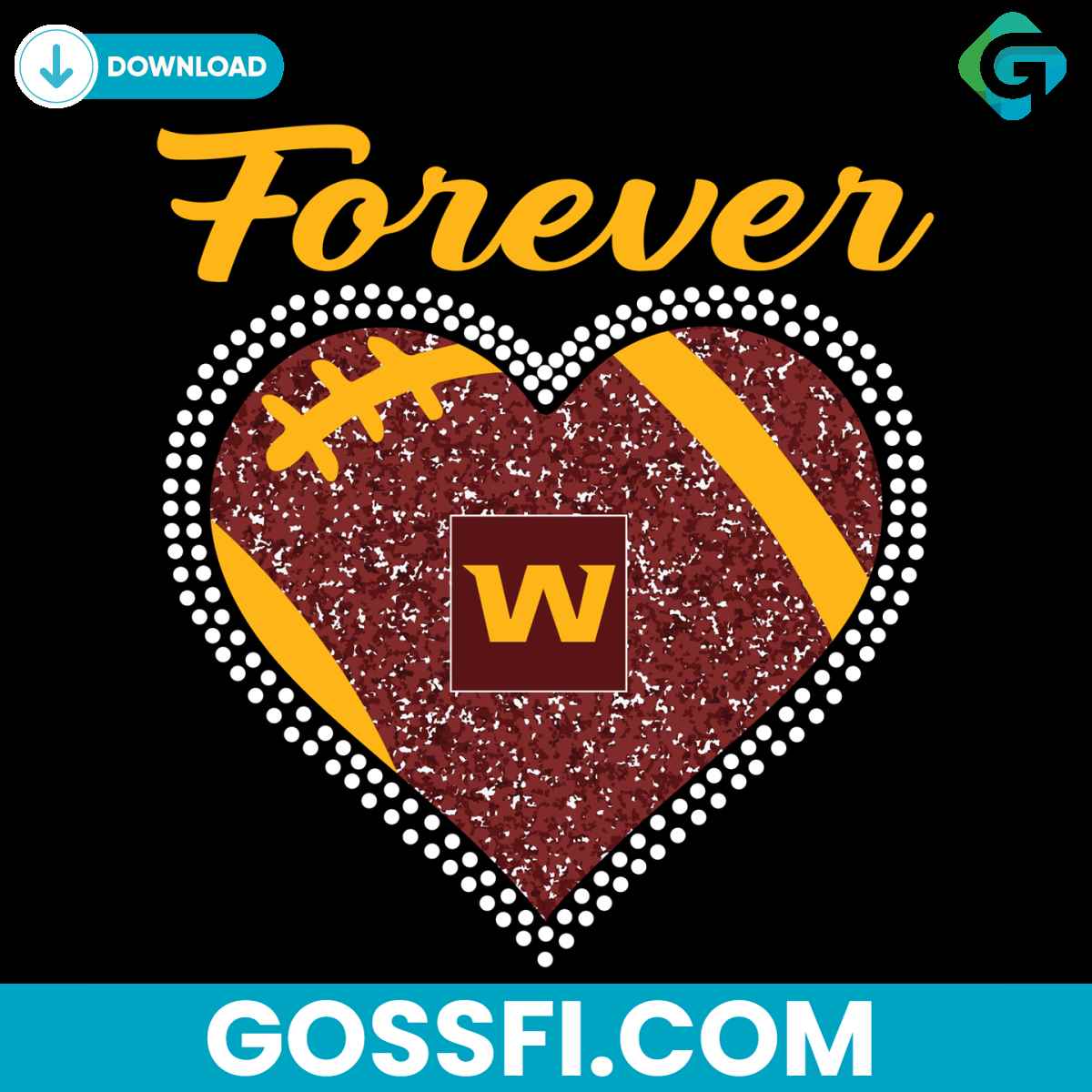 forever-washington-football-team-heart-diamond-svg