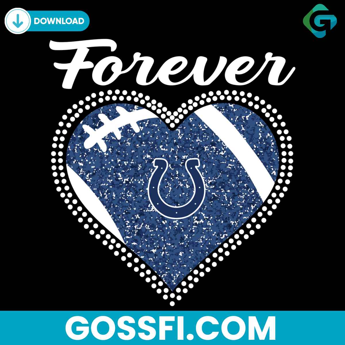 forever-indianapolis-colts-heart-diamond-svg