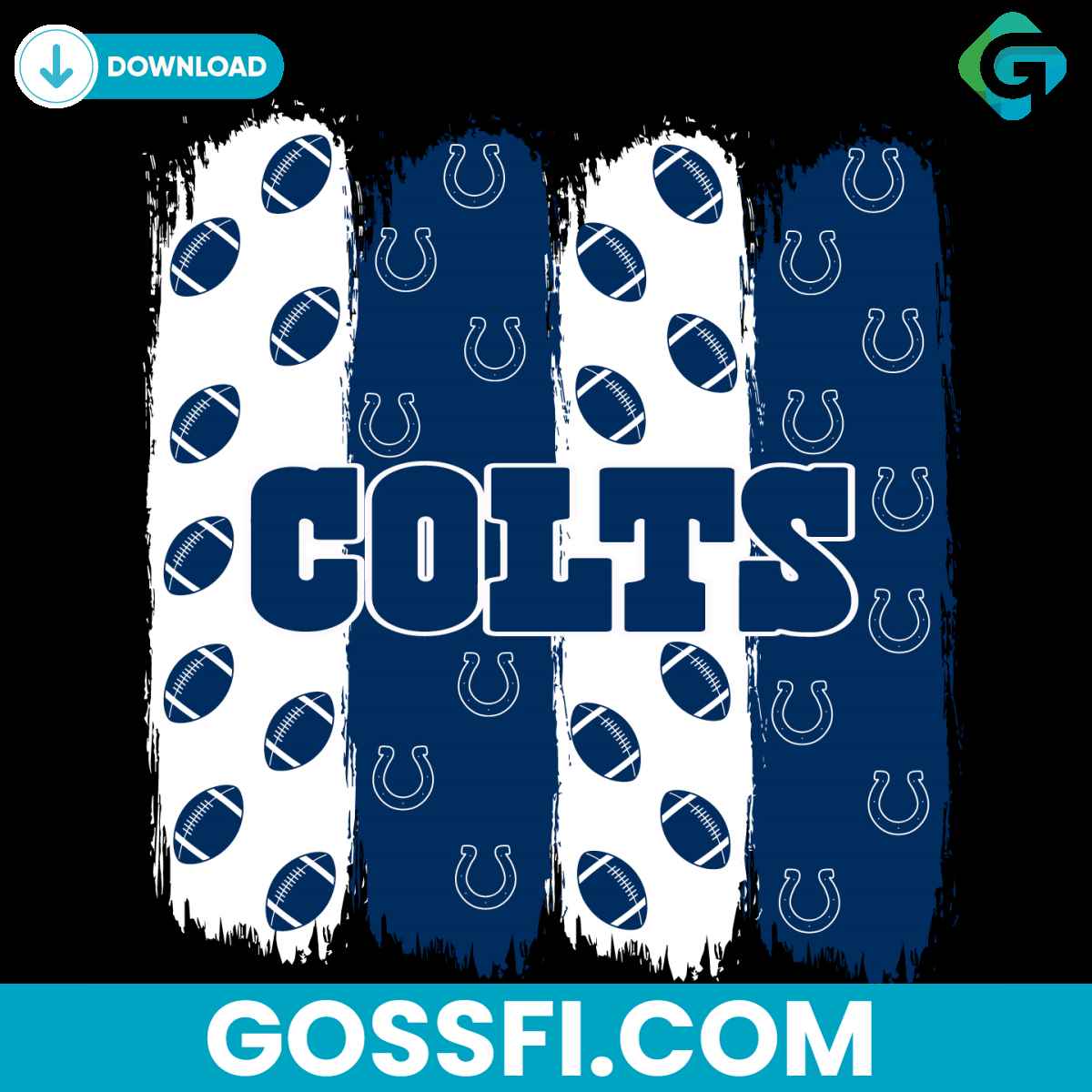 indianapolis-colts-football-pattern-svg