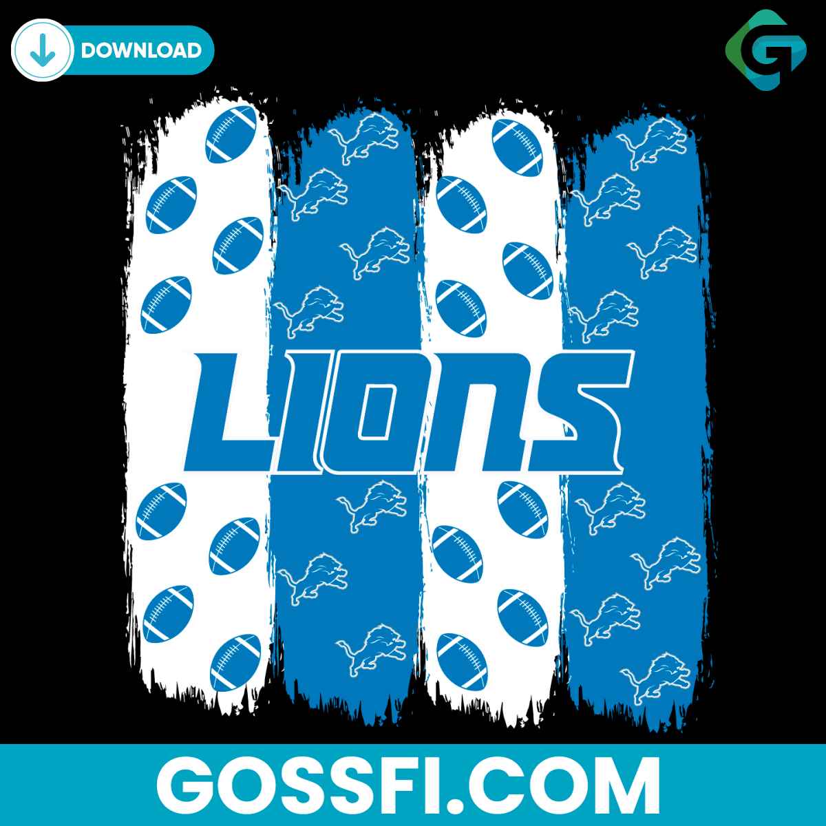 detroit-lions-football-pattern-svg