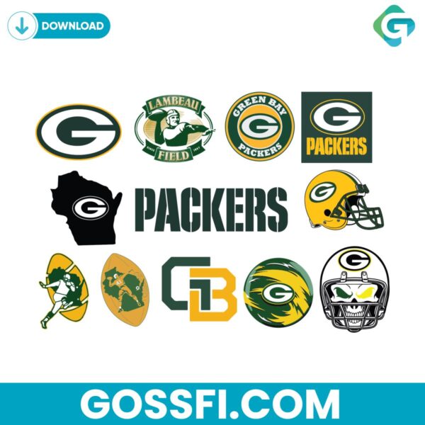 green-bay-packers-football-bundle-nfl-team-svg