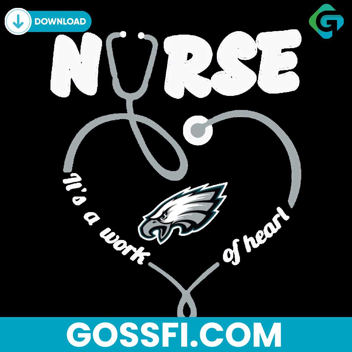 nurse-it-is-a-work-of-heart-philadelphia-eagles-svg