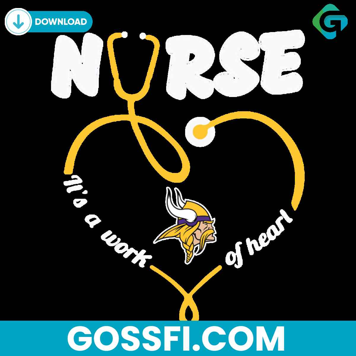 nurse-it-is-a-work-of-heart-minnesota-vikings-svg