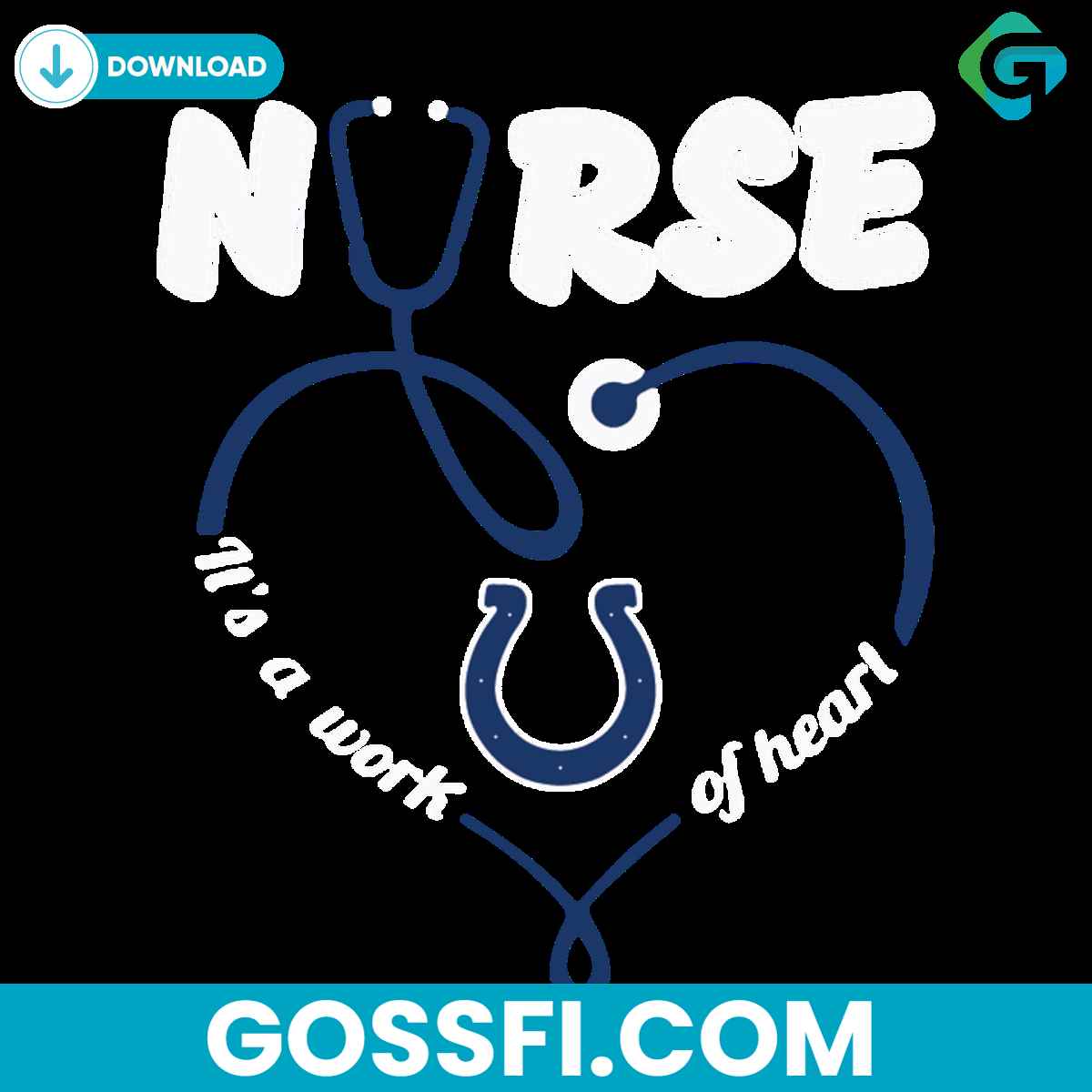 nurse-it-is-a-work-of-heart-indianapolis-colts-svg