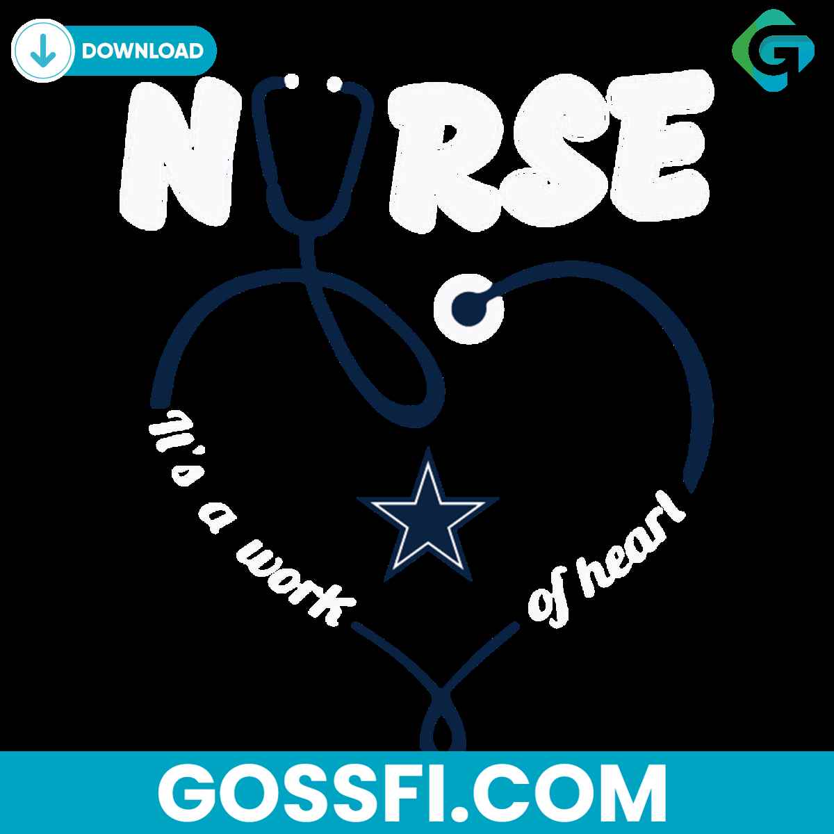 nurse-it-is-a-work-of-heart-dallas-cowboys-svg