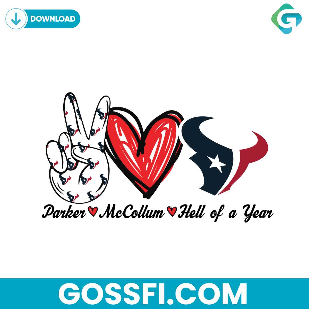 peace-love-houston-texans-custom-svg