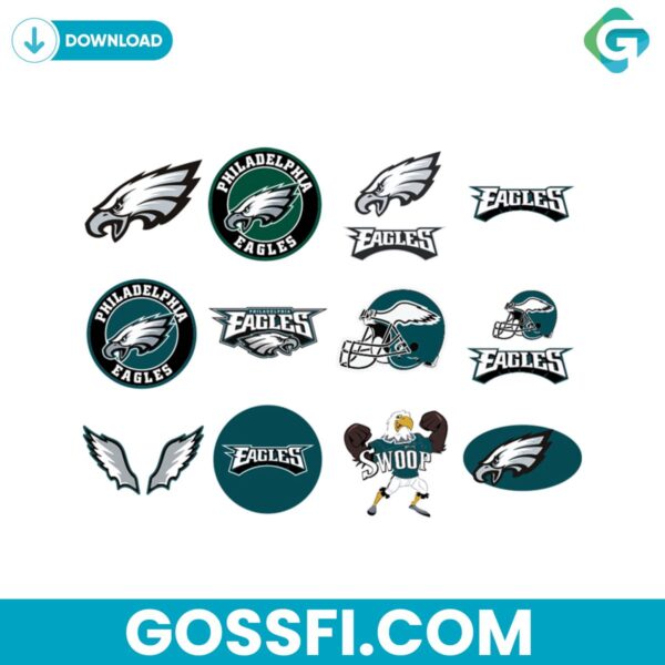 philadelphia-eagles-football-bundle-nfl-team-svg