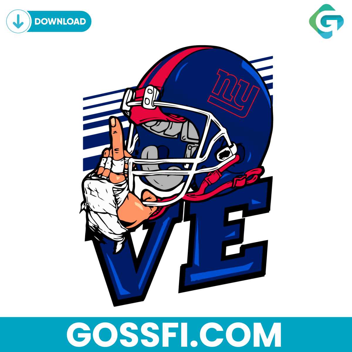 love-new-york-giants-nfl-svg-digital-download