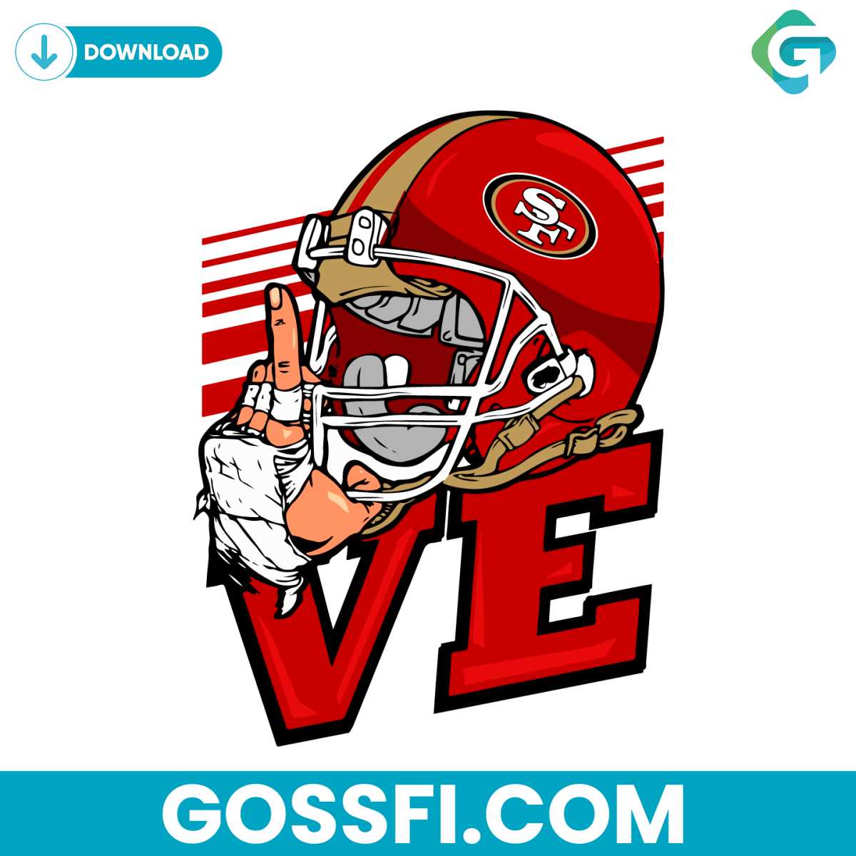 love-san-francisco-49ers-nfl-svg-digital-download