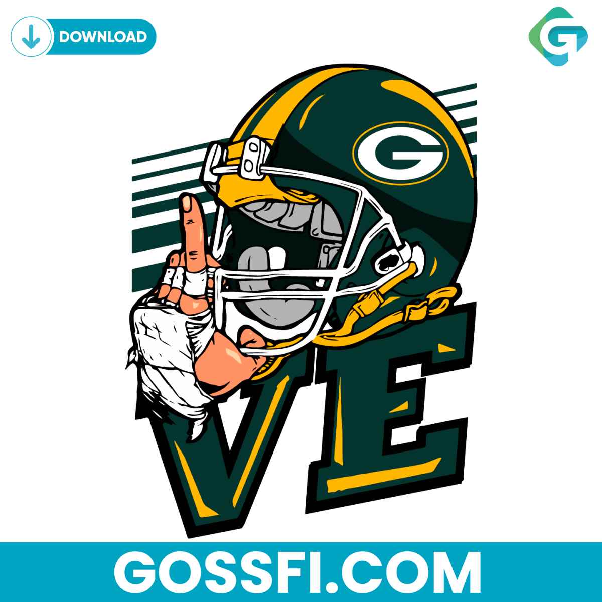 love-green-bay-packers-nfl-svg-digital-download