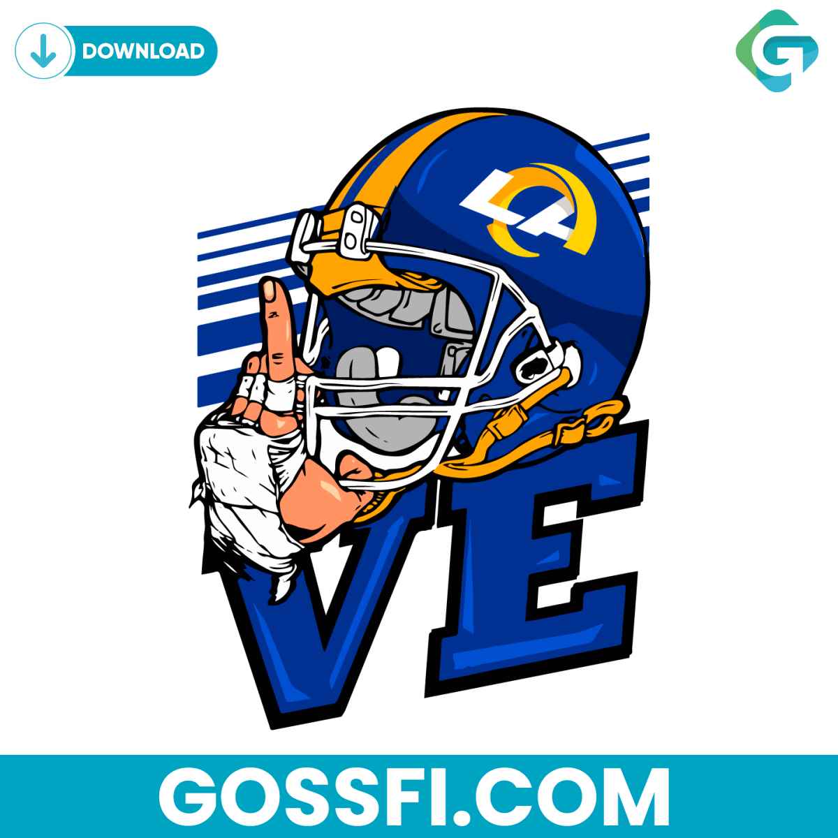 love-los-angeles-rams-nfl-svg-digital-download