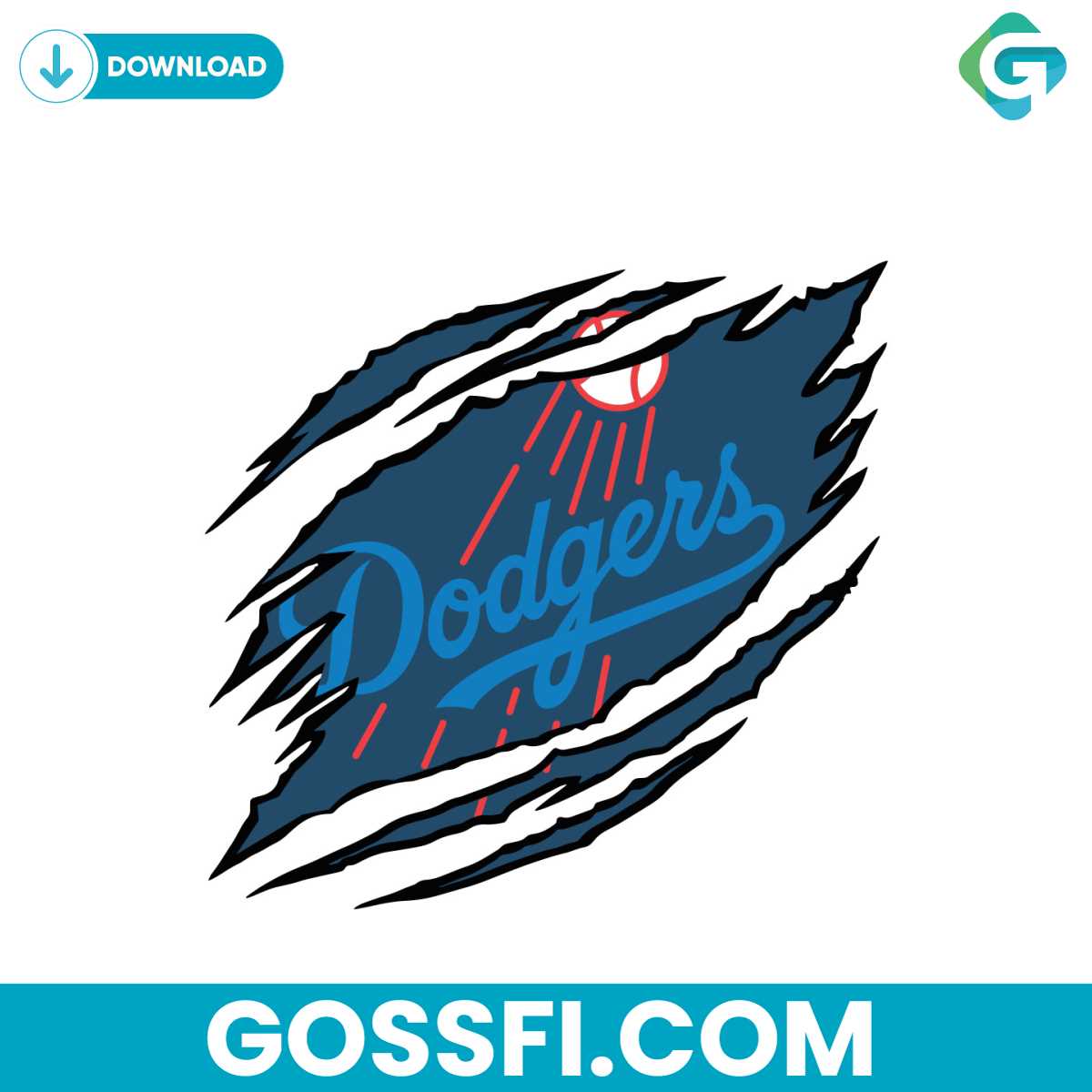 los-angeles-dodgers-claw-logo-svg