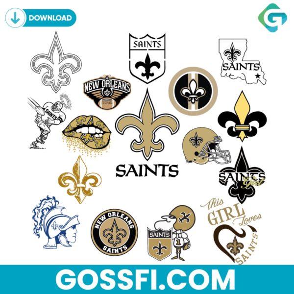 new-orleans-saints-football-bundle-nfl-team-svg