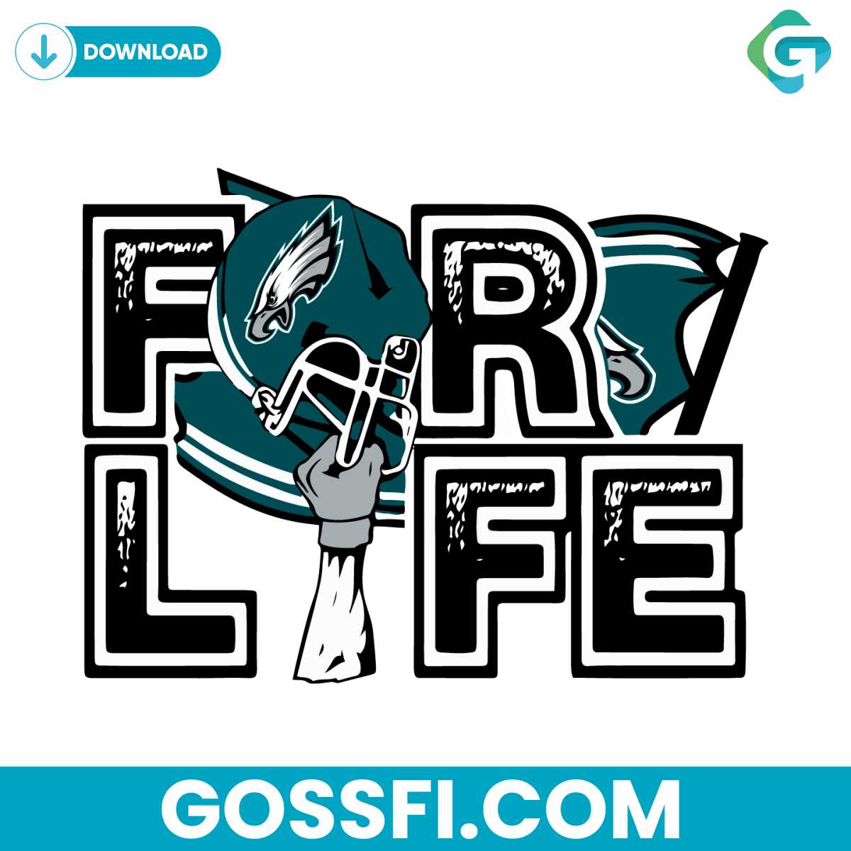 philadelphia-eagles-for-life-nfl-svg-digital-download