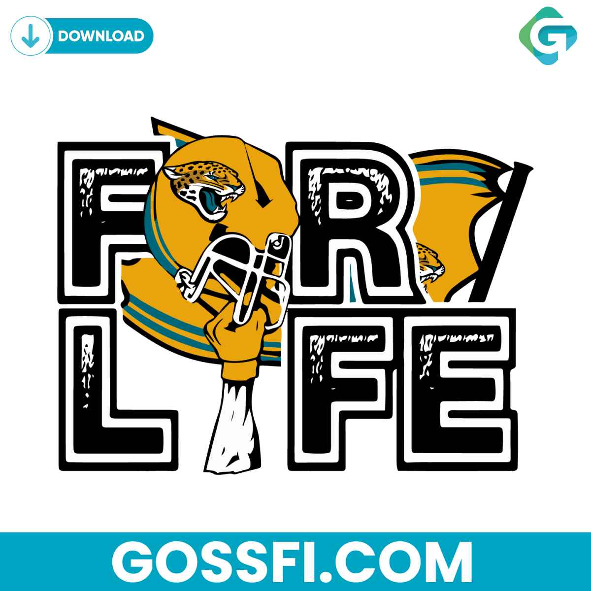 jacksonville-jaguars-for-life-nfl-svg-digital-download