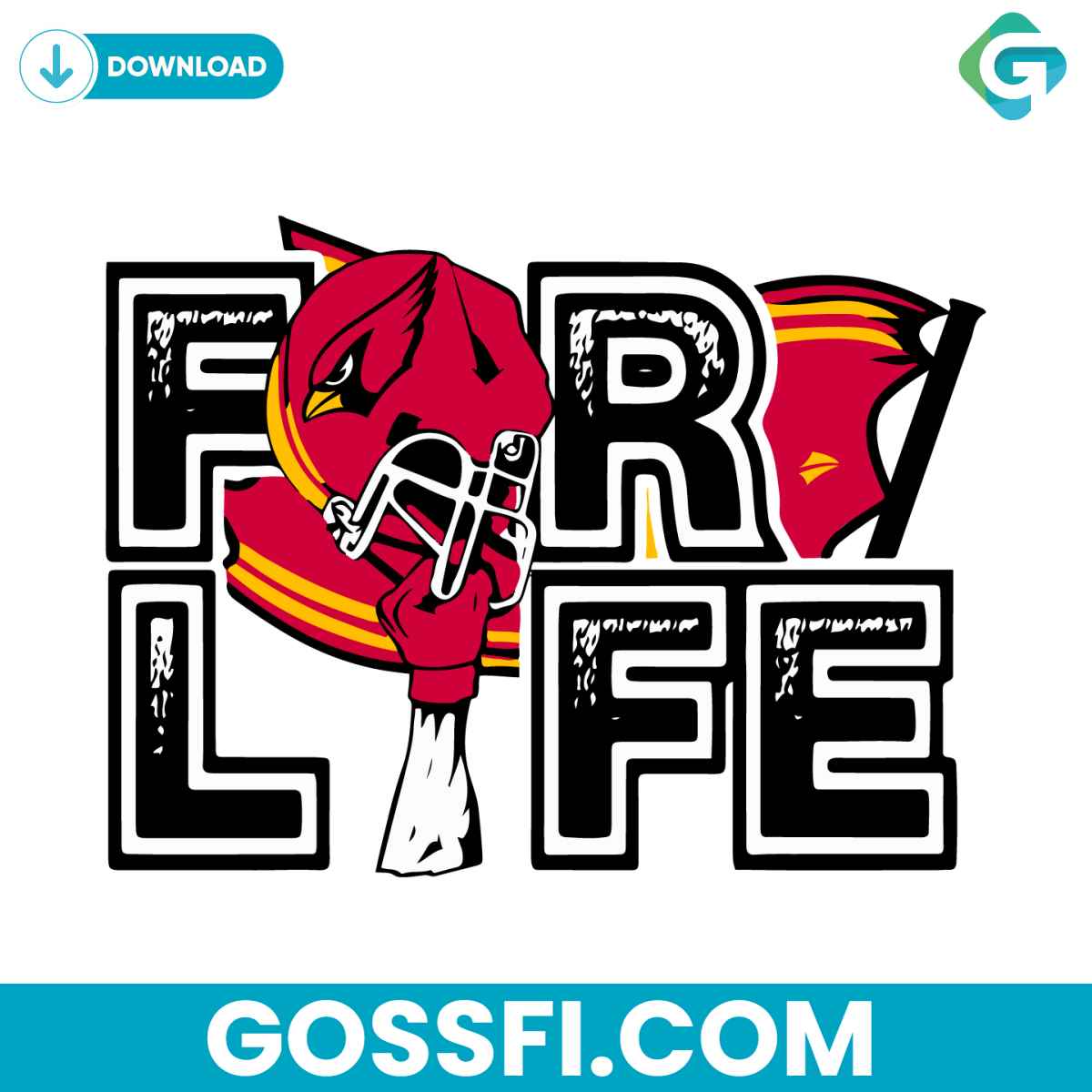 arizona-cardinals-for-life-nfl-svg-digital-download