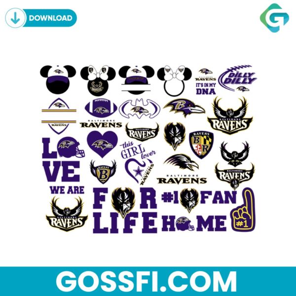 baltimore-ravens-bundle-file-svg-cricut-digital-download