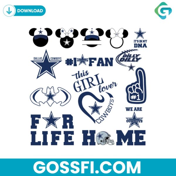 dallas-cowboys-football-logo-bundle-svg