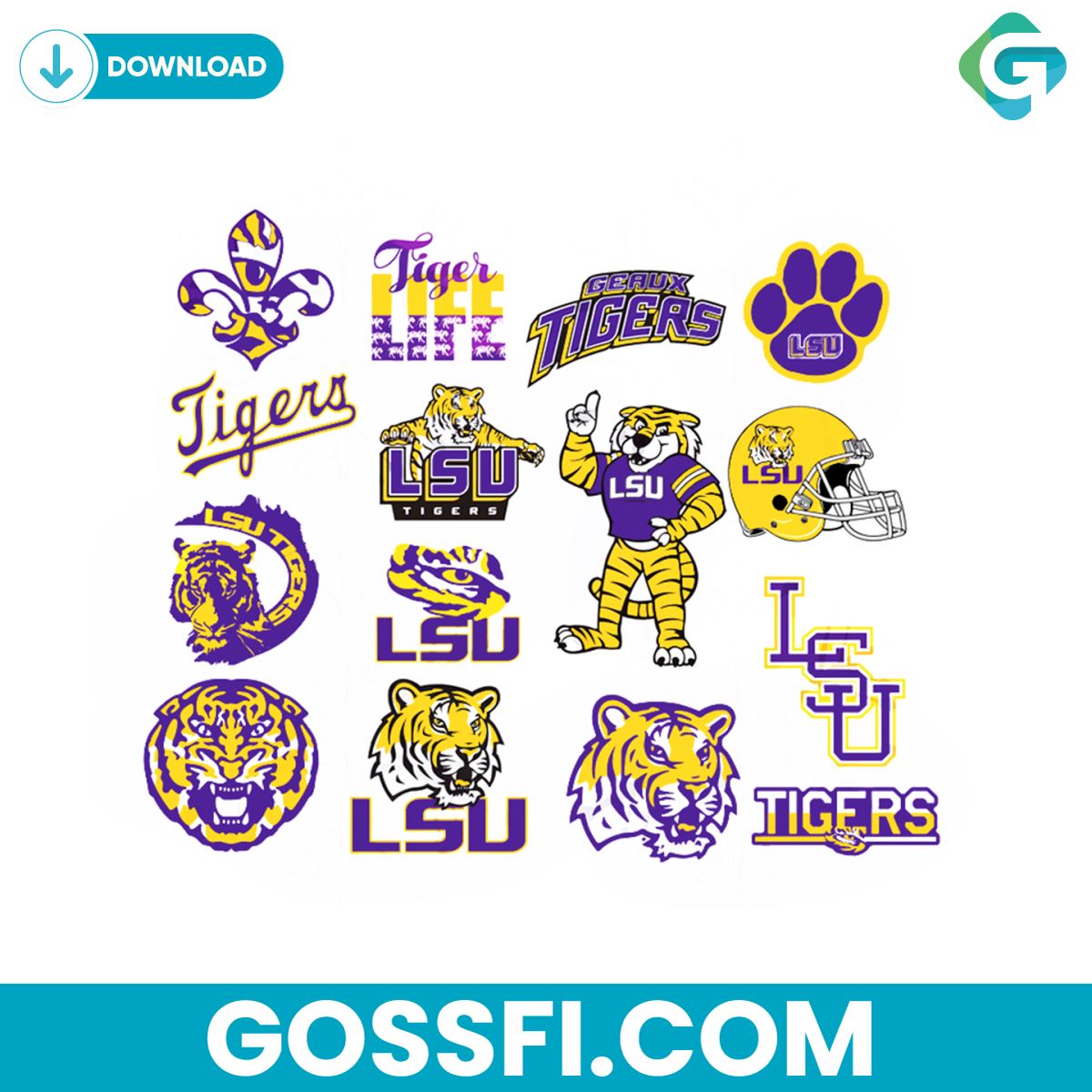 lsu-tigers-football-bundle-svg-digital-download