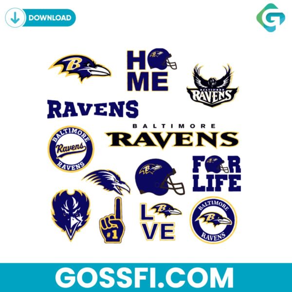 baltimore-ravens-bundle-football-team-svg