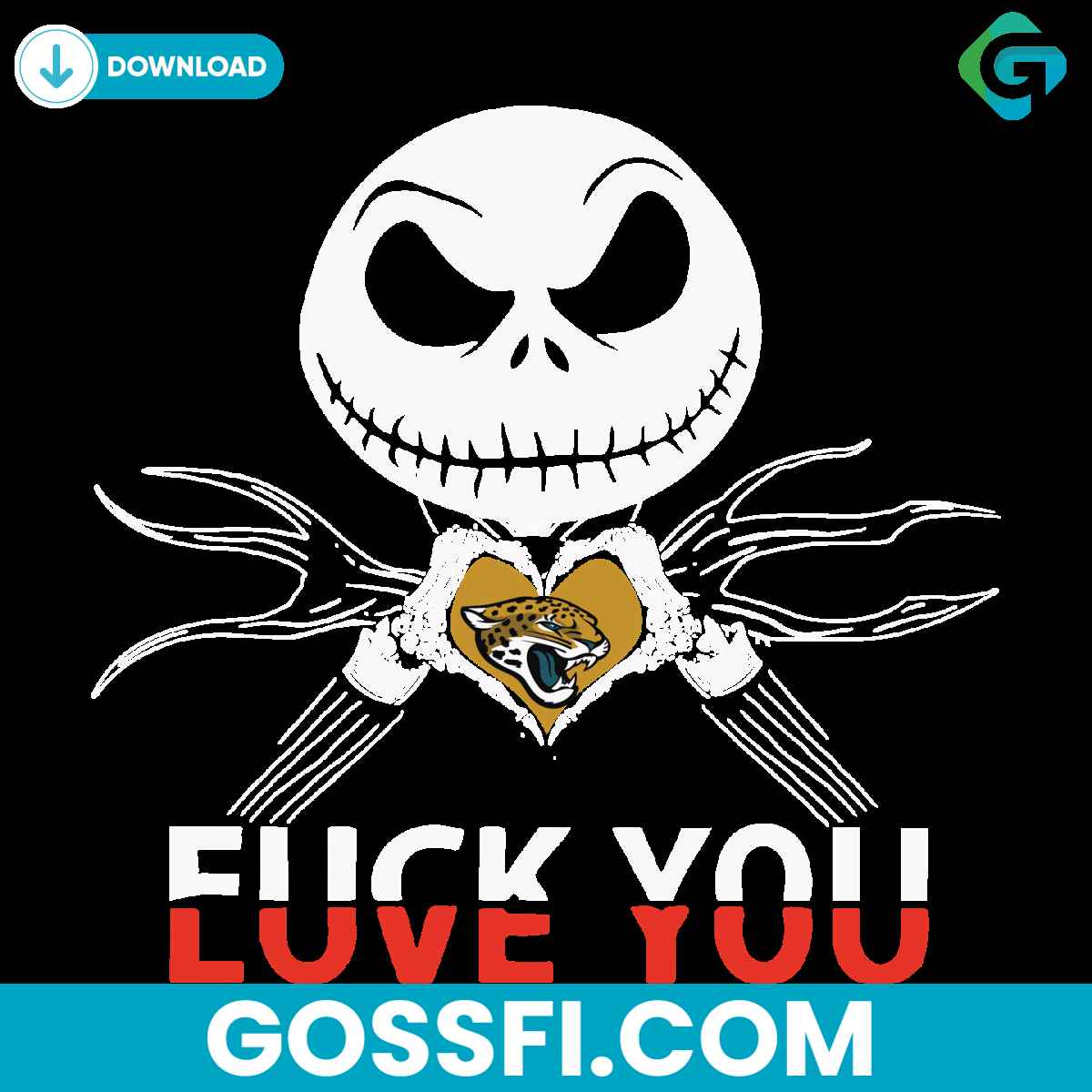 jacksonville-jaguars-love-you-jack-skellington-halloween-svg