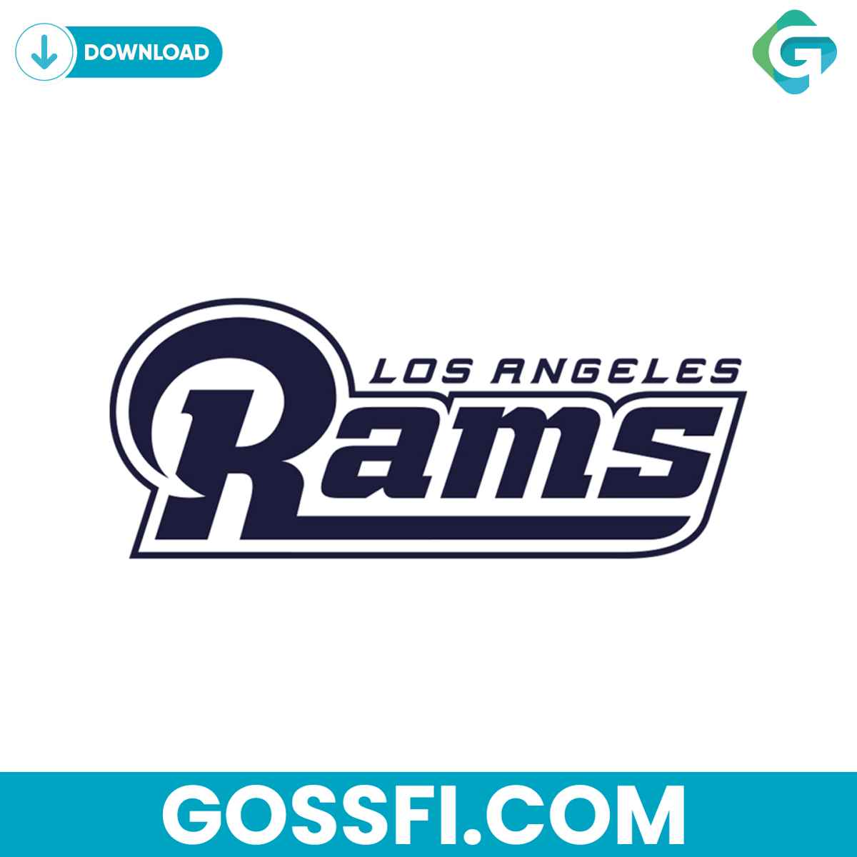 los-angeles-rams-svg-cricut-digital-download