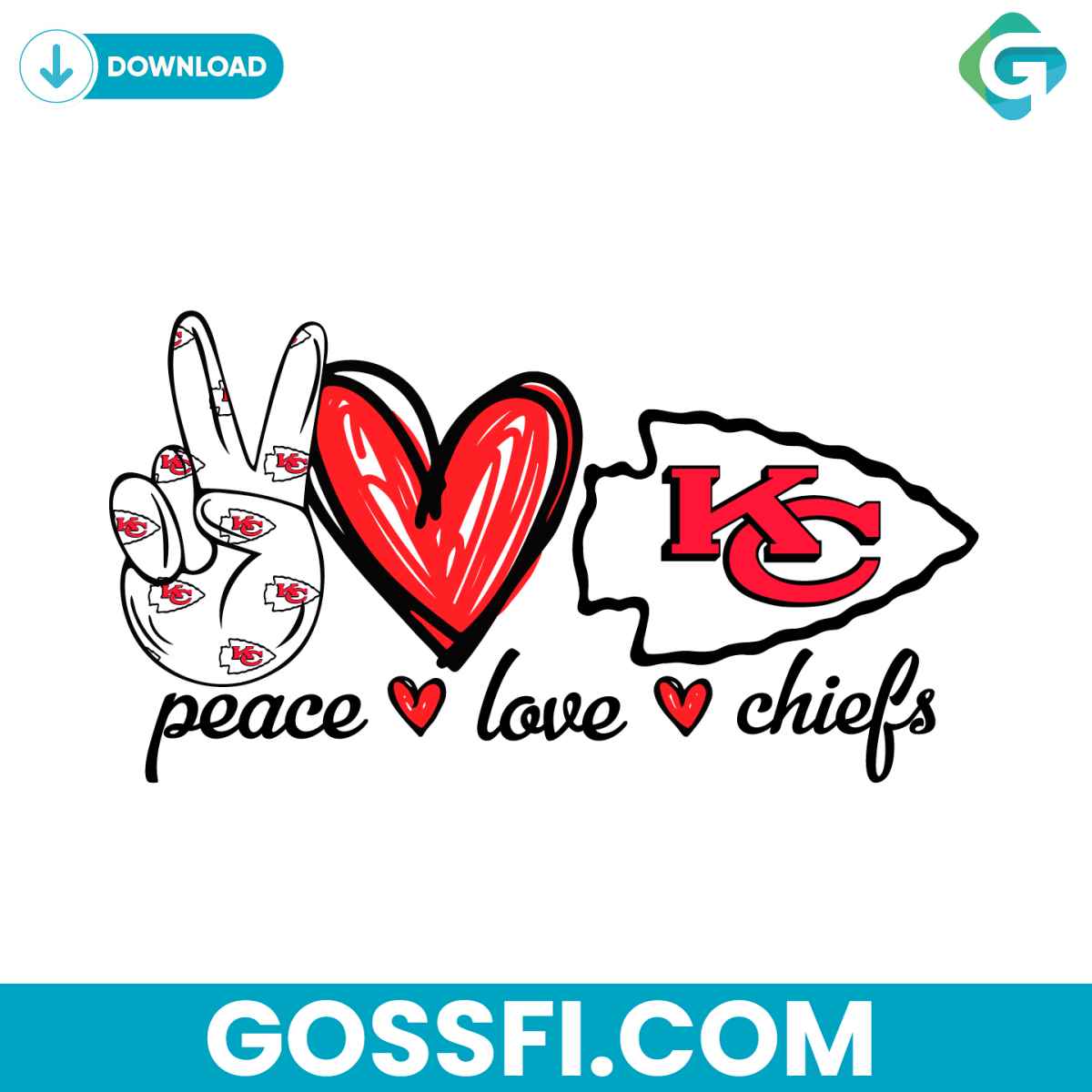 peace-love-chiefs-svg-digital-download