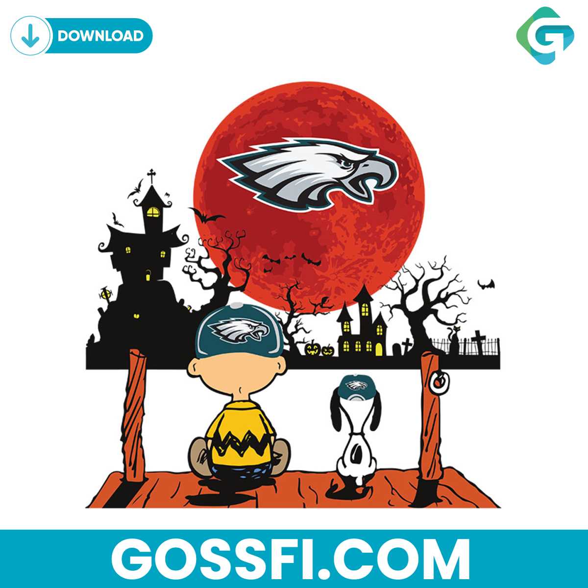 charlie-brown-and-snoopy-watching-philadelphia-eagles-svg