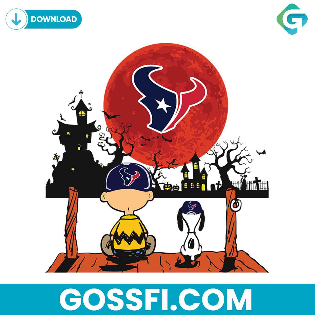 charlie-brown-and-snoopy-watching-houston-texans-svg