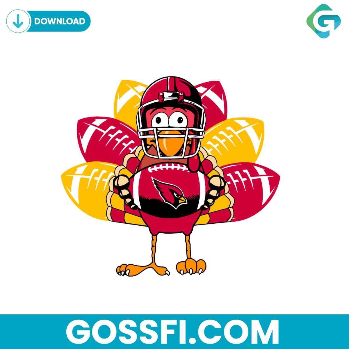 arizona-cardinals-turkey-svg-digital-download