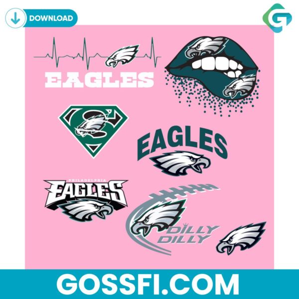 philadelphia-eagles-football-bundle-nfl-team-svg