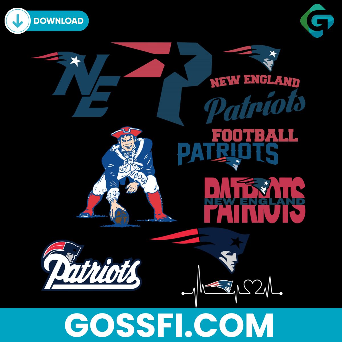 bundle-new-england-patriots-svg