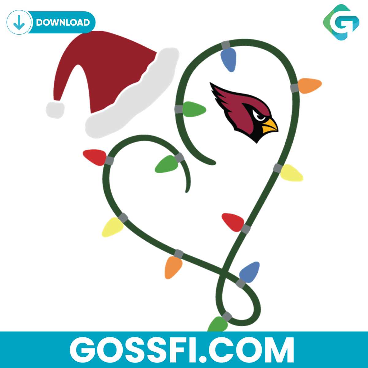 christmas-and-arizona-cardinals-logo-svg