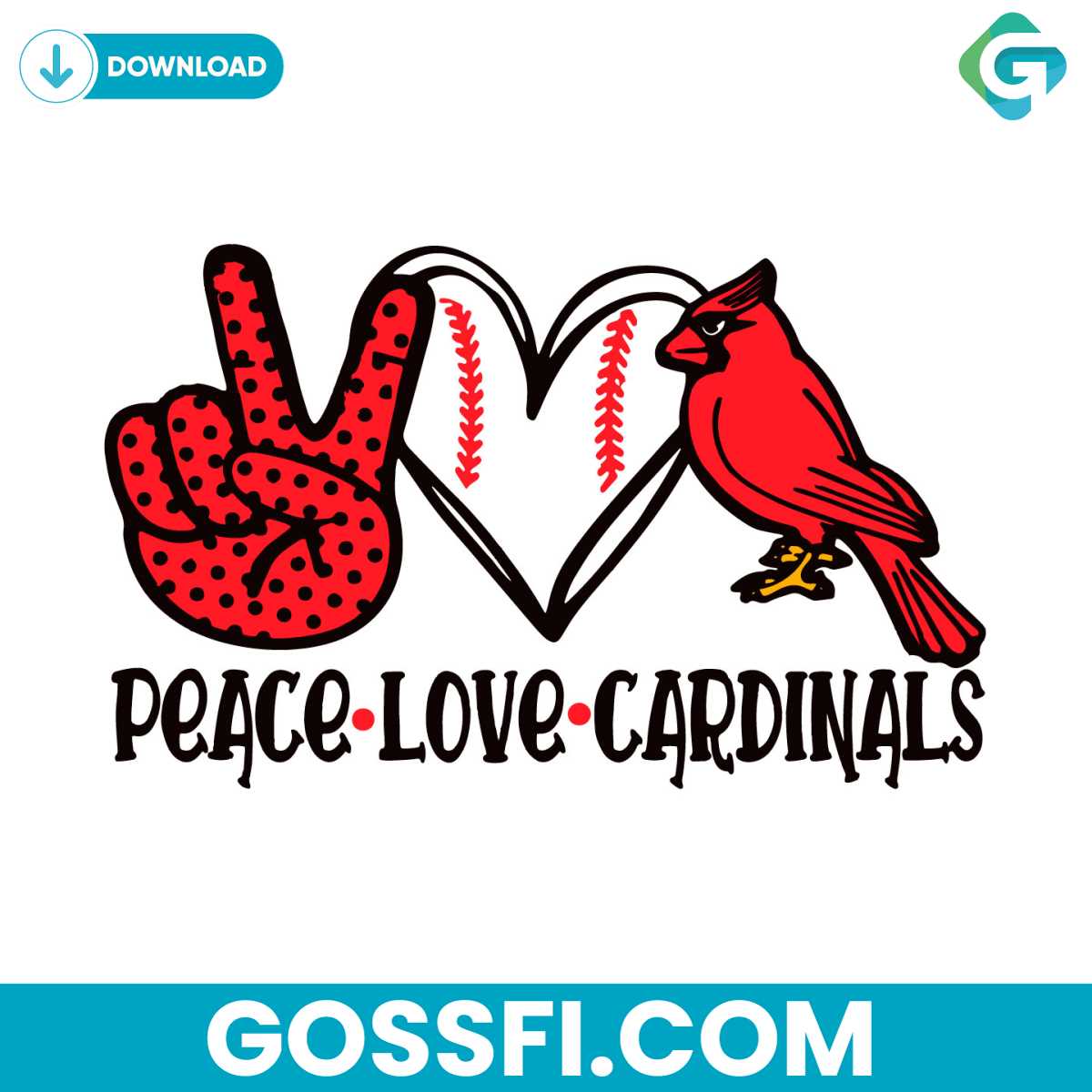 peace-love-cardinals-baseball-svg-digital-download